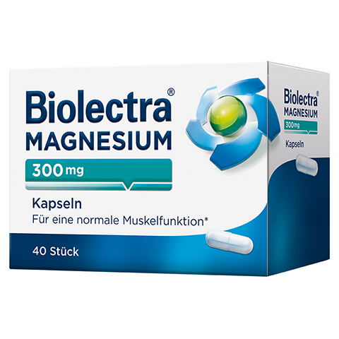 Biolectra Magnesium 300 Kapseln 40 Stück