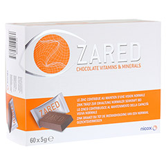 ZARED Chocolate Vitamins & Minerals Tfelchen 60x5 Gramm