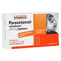 Paracetamol-ratiopharm 250mg 10 Stück N1