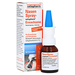 Nasenspray ratiopharm Erwachsene konservierungsmittelfrei 15 Milliliter N2