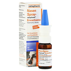 NasenSpray-ratiopharm Erwachsene 10 Milliliter N1