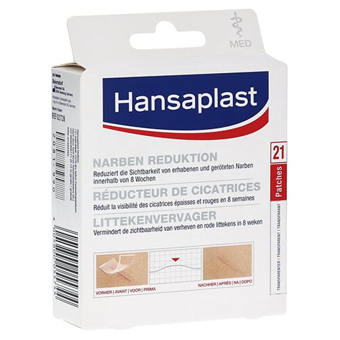 Hansaplast med Narben Reduktion Pflaster 21 Stück