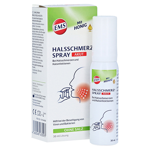 Emser Halsschmerz-spray akut 30 Milliliter