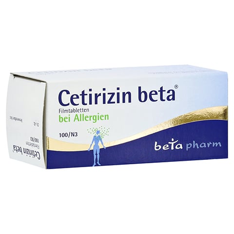 Cetirizin beta 100 Stück N3