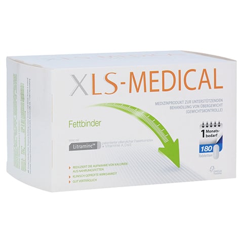 XLS Medical Fettbinder Tabletten Monatspackung 180 Stück