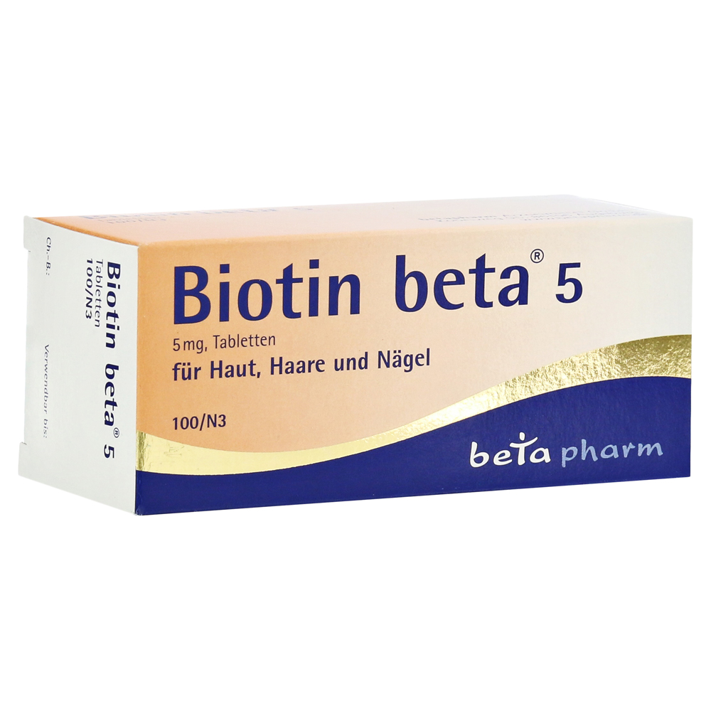 Biotin beta 5 Tabletten 100 Stück