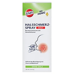 Emser Halsschmerz-spray akut 30 Milliliter - Vorderseite