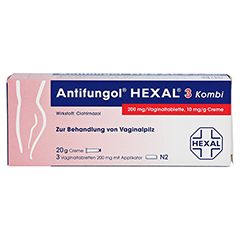 Antifungol HEXAL 3 Kombi 1 Packung N2 - Vorderseite
