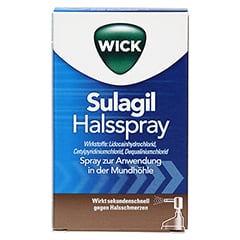 WICK Sulagil Halsspray 15 Milliliter - Vorderseite