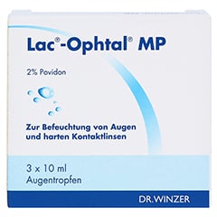 LAC Ophtal MP Augentropfen 3x10 Milliliter - Vorderseite