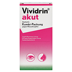 Vividrin akut Azelastin gegen Heuschnupfen 1 Packung - Vorderseite