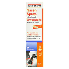 NasenSpray-ratiopharm® Erwachsene 10 Milliliter N1 - Vorderseite