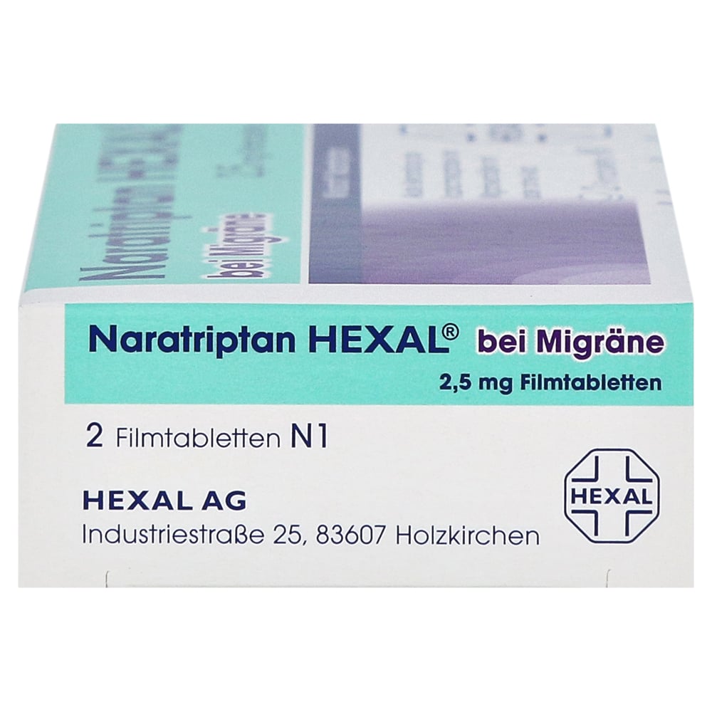 Naratriptan Hexal Bei Migrane 2 5mg 2 Stuck N1 Online Bestellen Medpex Versandapotheke