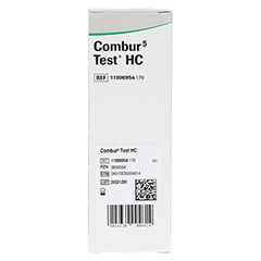 Combur 5 Test HC Teststreifen 10 Stück - Rechte Seite
