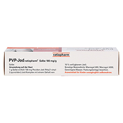 PVP-JOD-ratiopharm Salbe 25 Gramm N1 - Oberseite