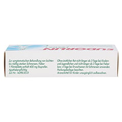 EUDORLIN Extra Ibuprofen-Schmerztabletten 20 Stück - Oberseite