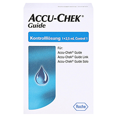 ACCU-CHEK Guide Kontrolllösung 1x2.5 Milliliter - Vorderseite