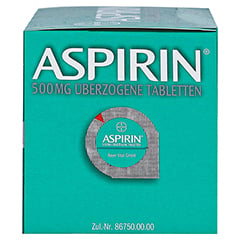 Aspirin 500mg 80 Stck - Linke Seite