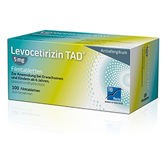 Levocetirizin TAD 5mg 100 Stück N3