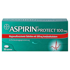 Aspirin protect 100mg 98 Stück N3 - Oberseite