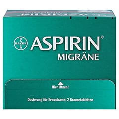Aspirin Migräne 24 Stück - Oberseite