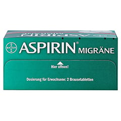 Aspirin Migräne 12 Stück - Oberseite