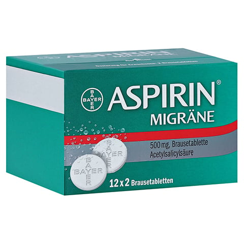 Aspirin Migräne 24 Stück