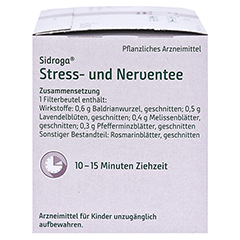 Sidroga Stress- und Nerventee 20x2.0 Gramm - Rechte Seite