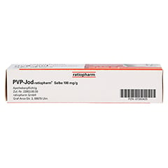 PVP-JOD-ratiopharm Salbe 25 Gramm N1 - Unterseite