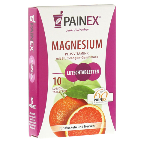 MAGNESIUM MIT Vitamin C PAINEX 10 Stück