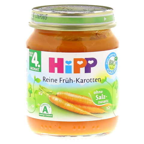 HIPP Bio Gemse Frhkarotten 125 Gramm