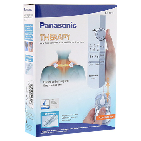 PANASONIC EW6011 Muskelstimulator TENS 1 Stck
