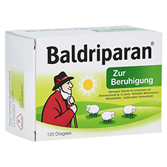 BALDRIPARAN Zur Beruhigung berzogene Tabletten 120 Stck