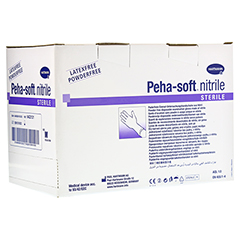 PEHA-SOFT nitrile Unt.Handsch.steril puderfrei M