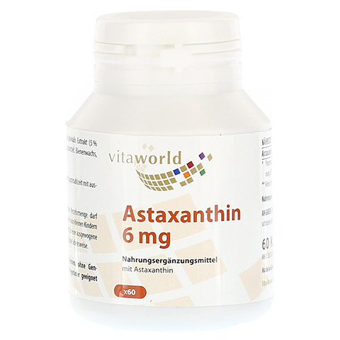 ASTAXANTHIN 6 mg Weichkapseln 60 Stck