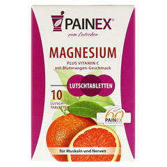 MAGNESIUM MIT Vitamin C PAINEX 10 Stück - Vorderseite