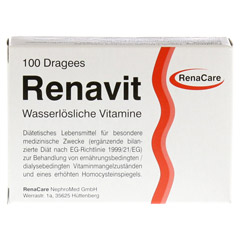RENAVIT überzogene Tabletten 100 Stück - Vorderseite