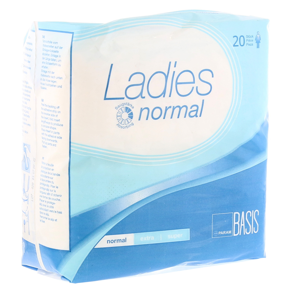 PARAM LADIES Inkontinenzvorlage Basis normal 20 Stück