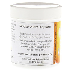 RIBOSE Aktiv 500 mg Kapseln 90 Stück - Linke Seite