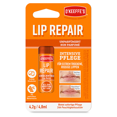 O'KEEFFE'S Lip Repair Lippenbalsam unparfmiert