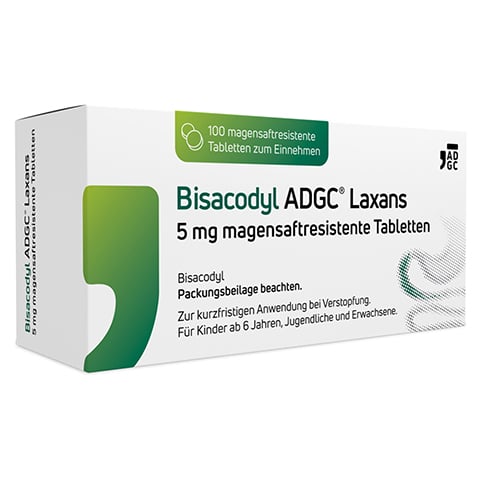 Bisacodyl ADGC Laxans 5mg 100 Stck N3
