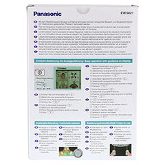 PANASONIC EW6021 Muskelstimulator TENS 1 Stck - Rckseite