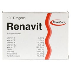 RENAVIT überzogene Tabletten 100 Stück - Rückseite