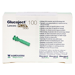 GLUCOJECT Lancets 100 Stck - Oberseite