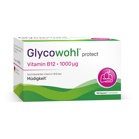 GLYCOWOHL Vitamin B12 1000 g hochdos.vegan Kaps.