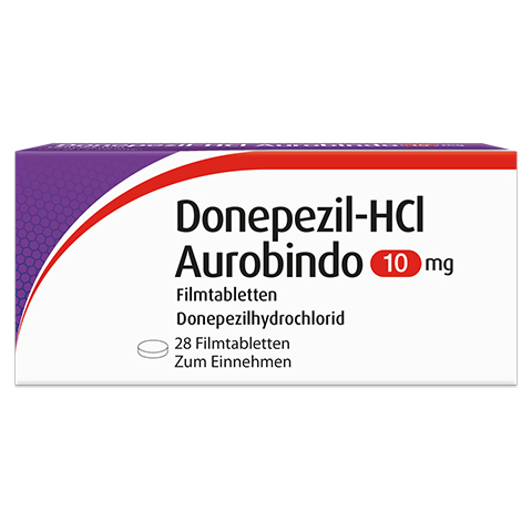 Donepezil-HCl Aurobindo 10mg 28 Stck N1