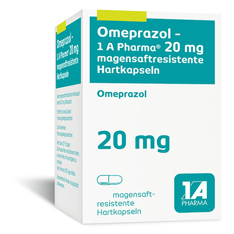 Omeprazol-1A Pharma 20mg 30 Stck N1