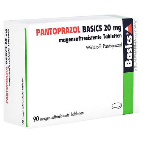 PANTOPRAZOL BASICS 20mg 90 Stck