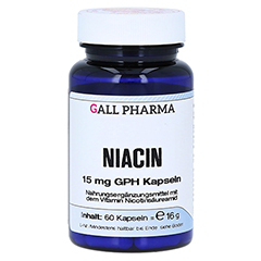 NIACIN 15 mg Kapseln 60 Stck