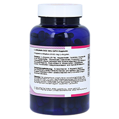 L-ARGININ 500 mg GPH Kapseln 160 Stck - Linke Seite